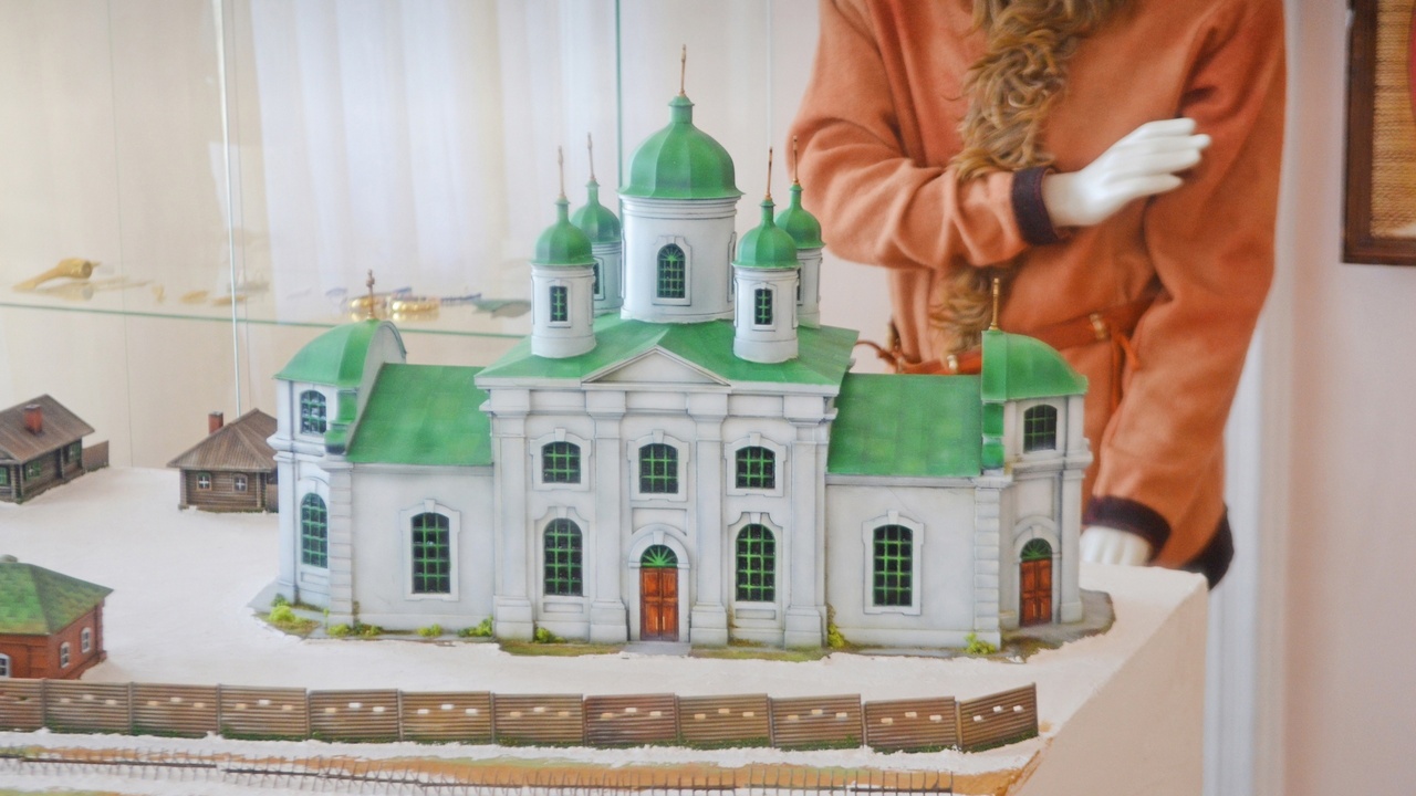 Уникальный собор XVIII века в миниатюре создали в Троицке Уникальный собор XVIII века в миниатюре создали в Троицке