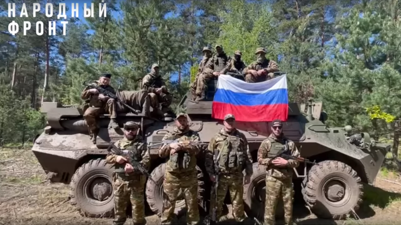 Танкисты из Челябинской области поздравили земляков с Днем Победы