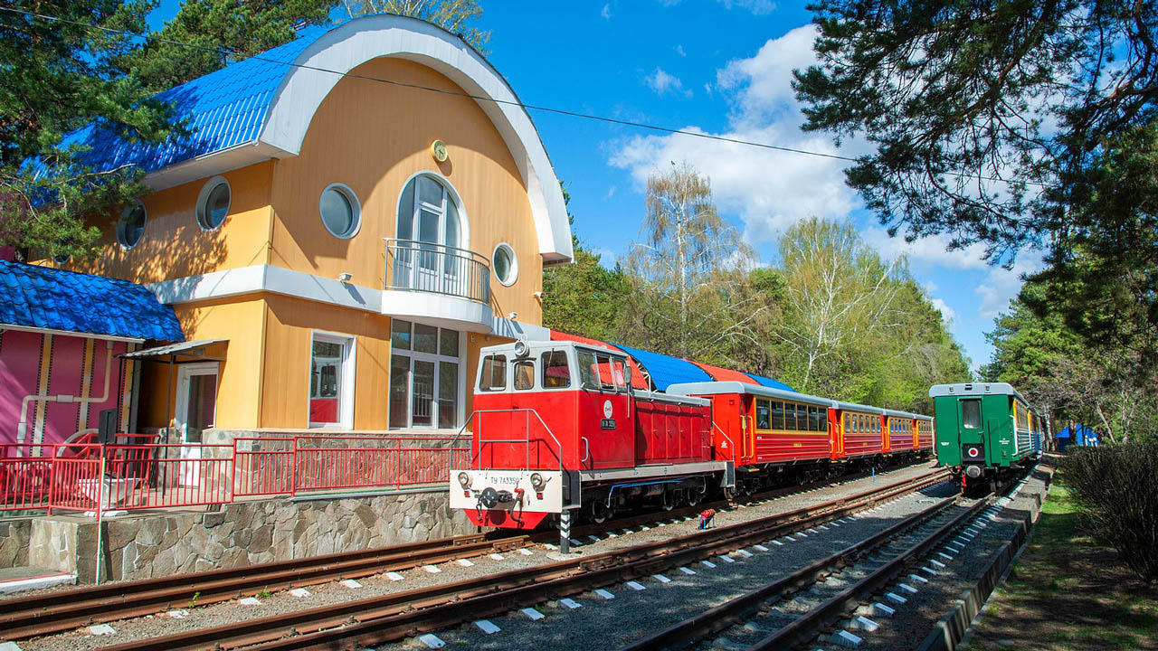 Детская железная дорога в Челябинске открыла новый сезон