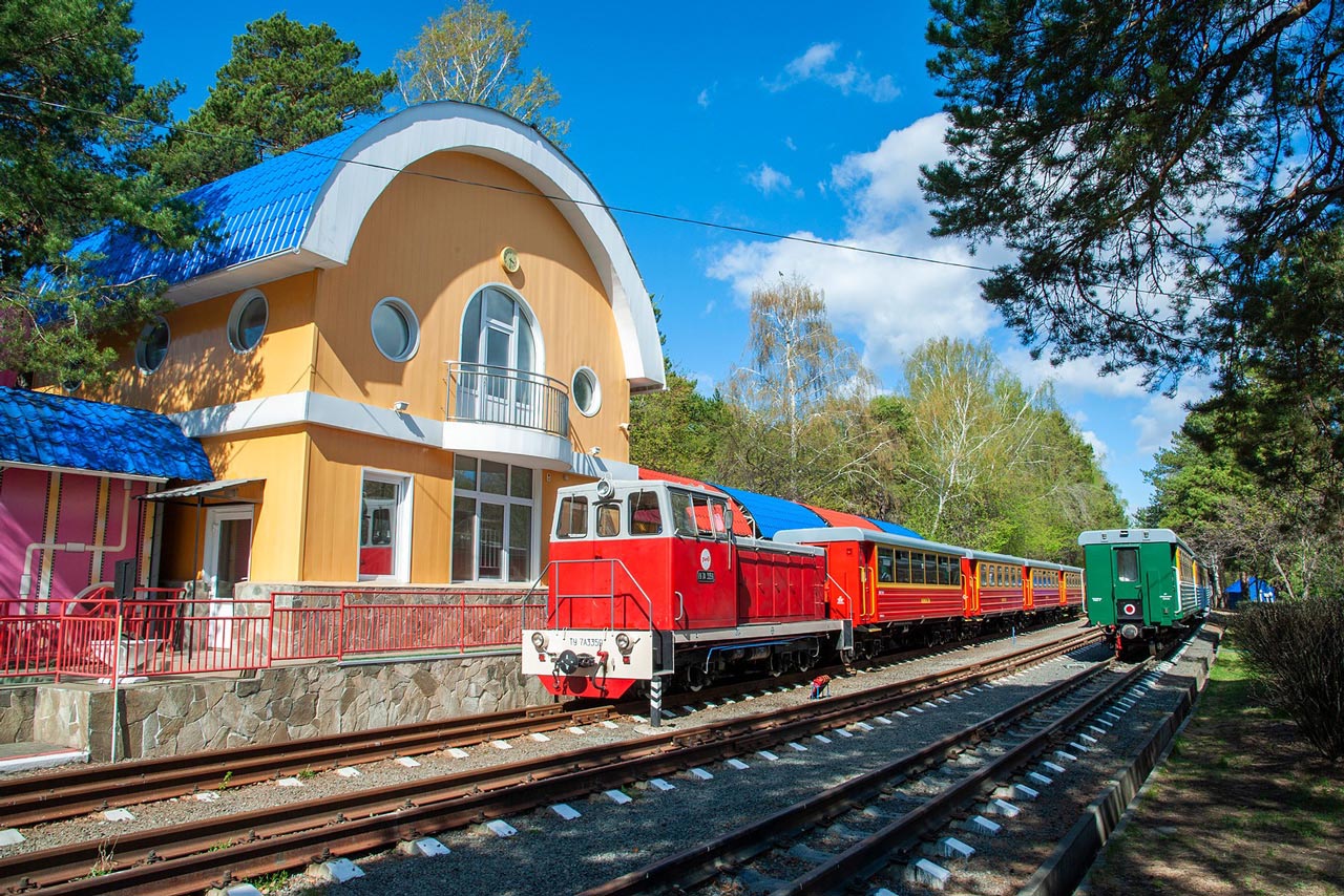 На детской железной дороге в Челябинске планируют обновить подвижной состав