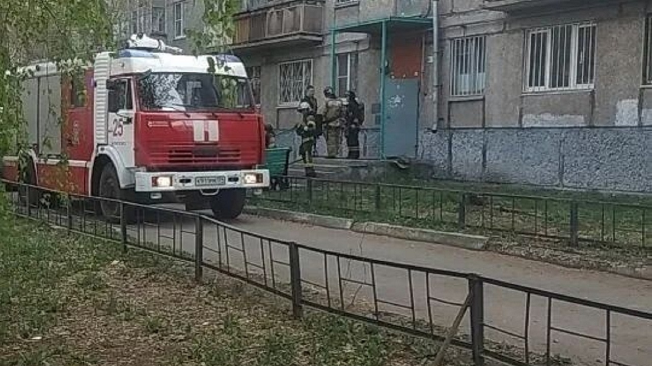 Два человека пострадали при пожаре в пятиэтажке в Челябинской области Два человека пострадали при пожаре в пятиэтажке в Челябинской области