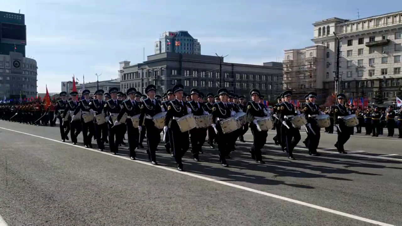 Генеральная репетиция парада Победы прошла в Челябинске