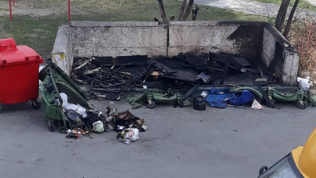 В Челябинске восьмилетнего ребенка подозревают в поджоге мусорных баков