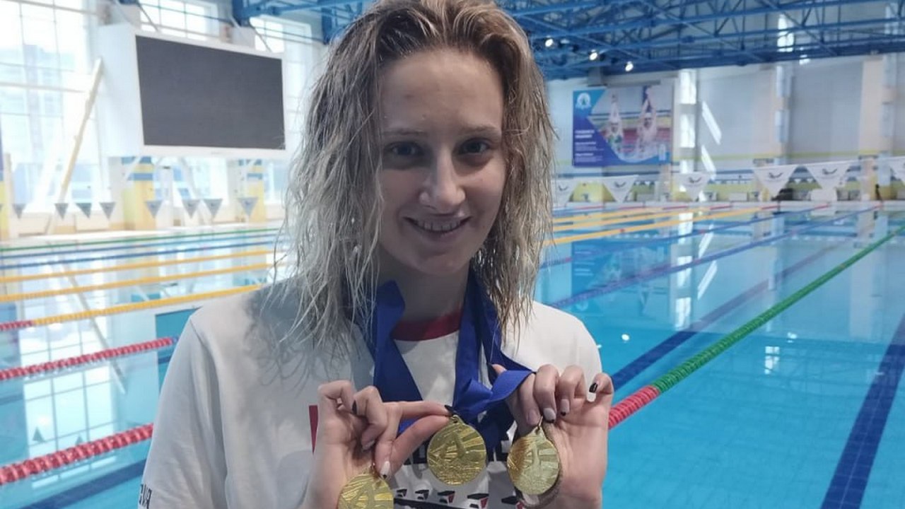 Челябинская пловчиха Валерия Шабалина стала чемпионкой на Кубке России по плаванию
