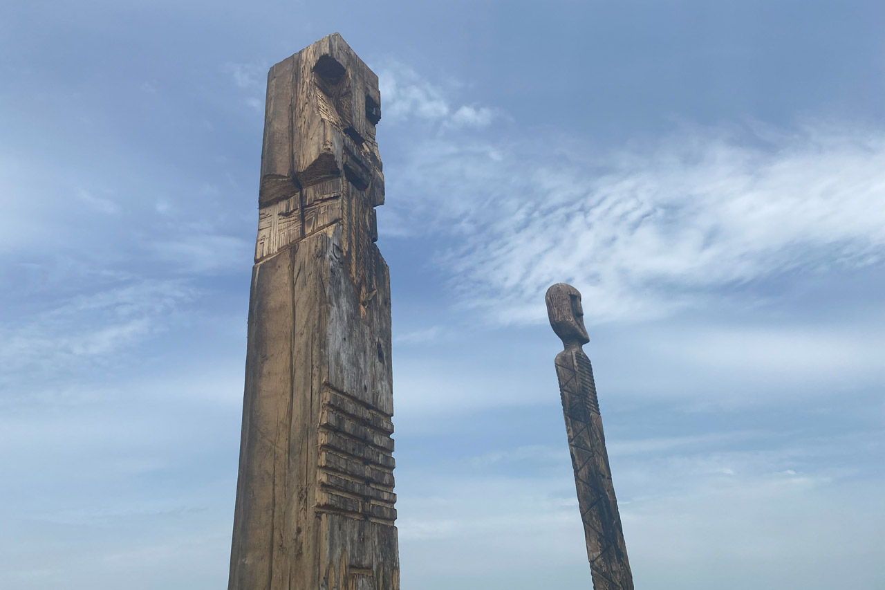 Аллея идолов каменного века появилась в Челябинской области