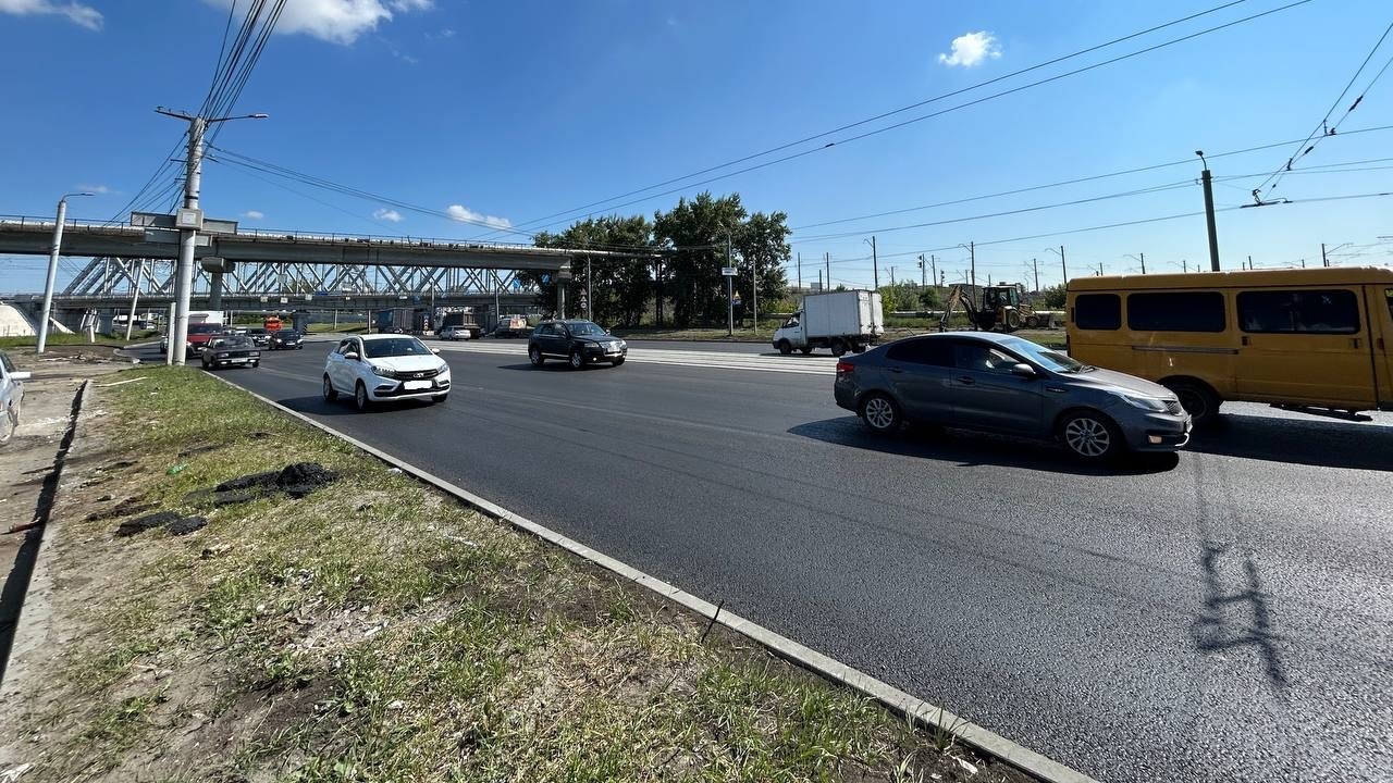 Ремонт двух дорог в Челябинске завершат досрочно