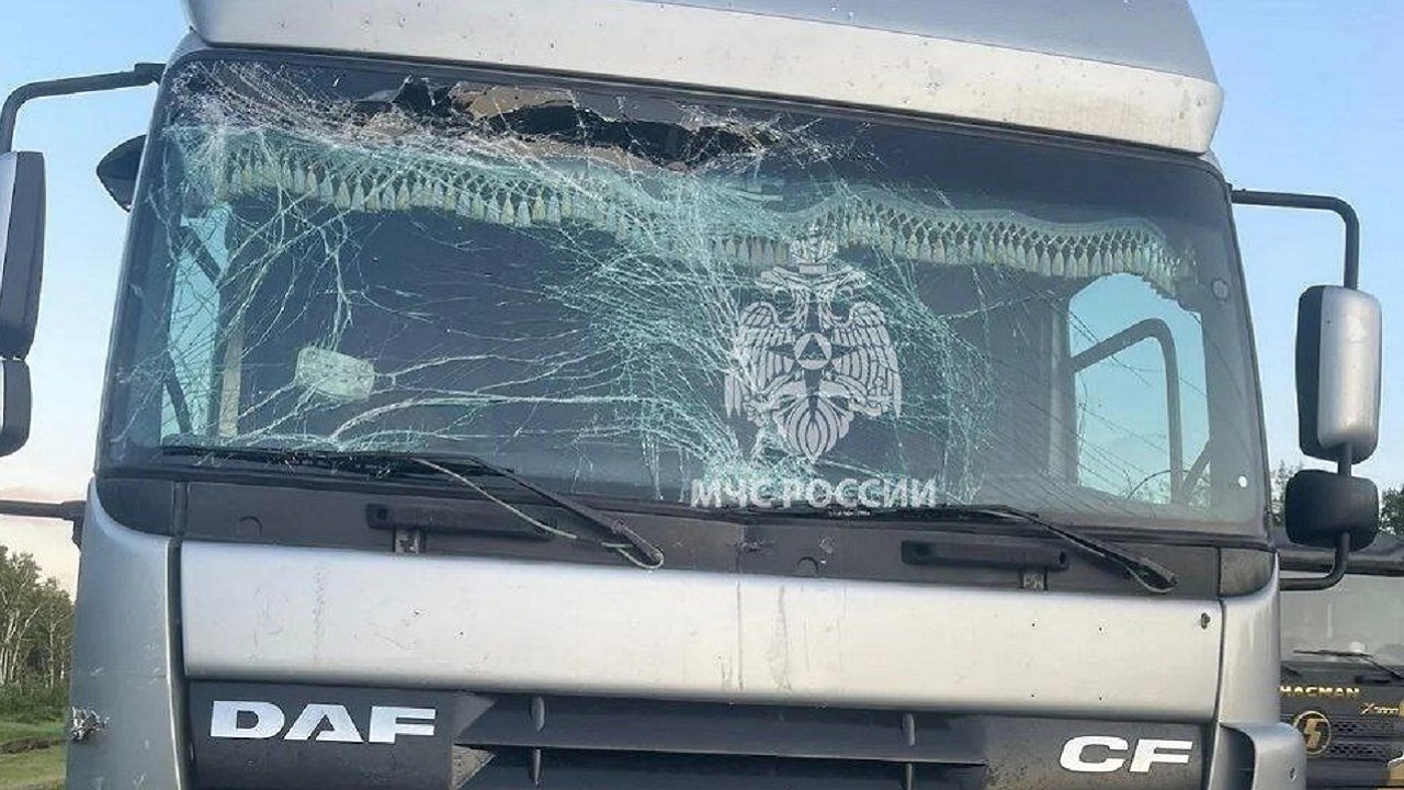 Маршрутка с пассажирами столкнулась с фурой на трассе М5 в Челябинской области Маршрутка с пассажирами столкнулась с фурой на трассе М5 в Челябинской области