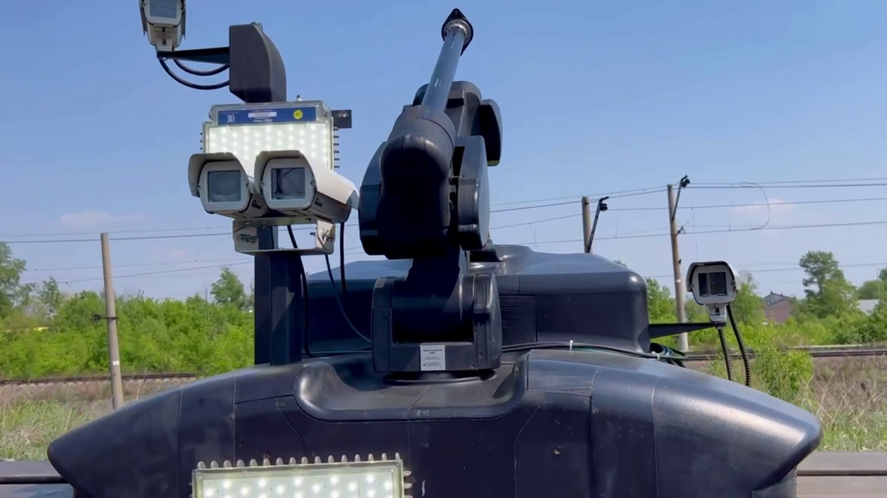 Робота-манипулятора тестируют на железной дороге в Челябинске