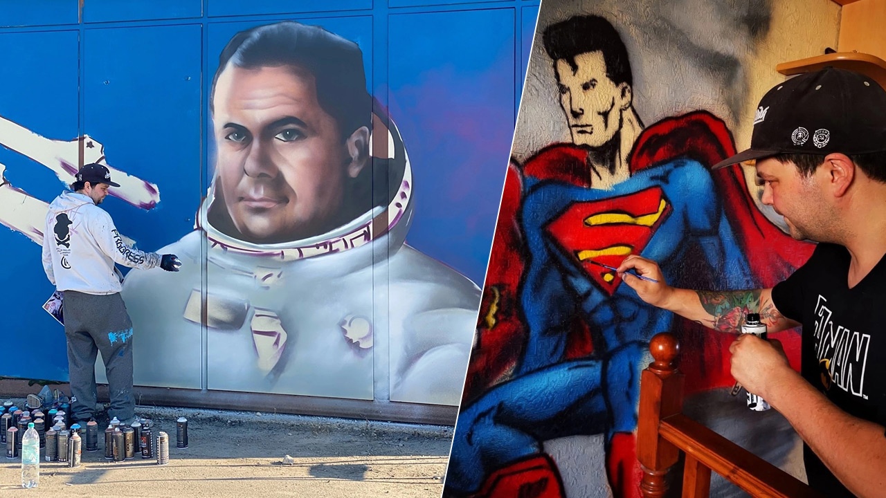 Русские герои: в Магнитогорске появится граффити в честь защитников Родины