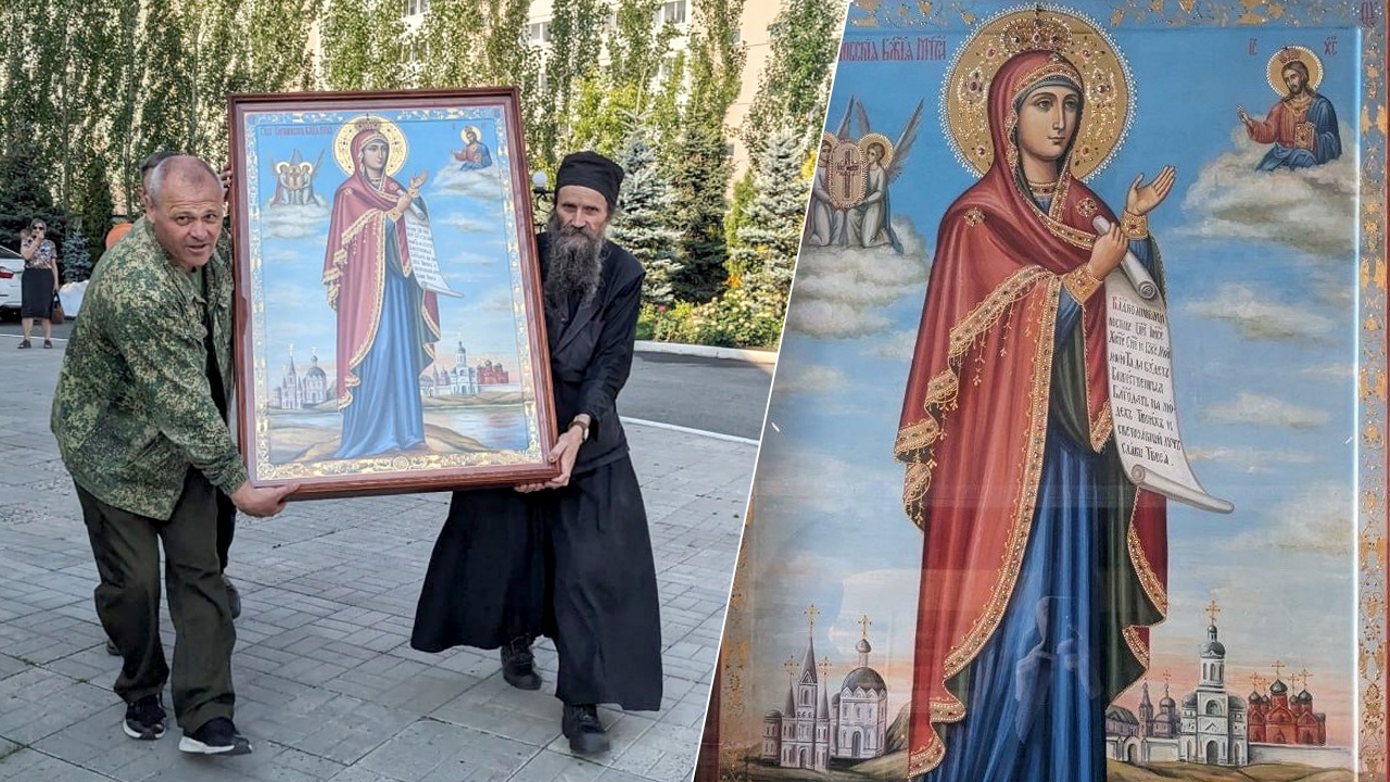 В Челябинск привезли одну из самых древних на Руси икон 