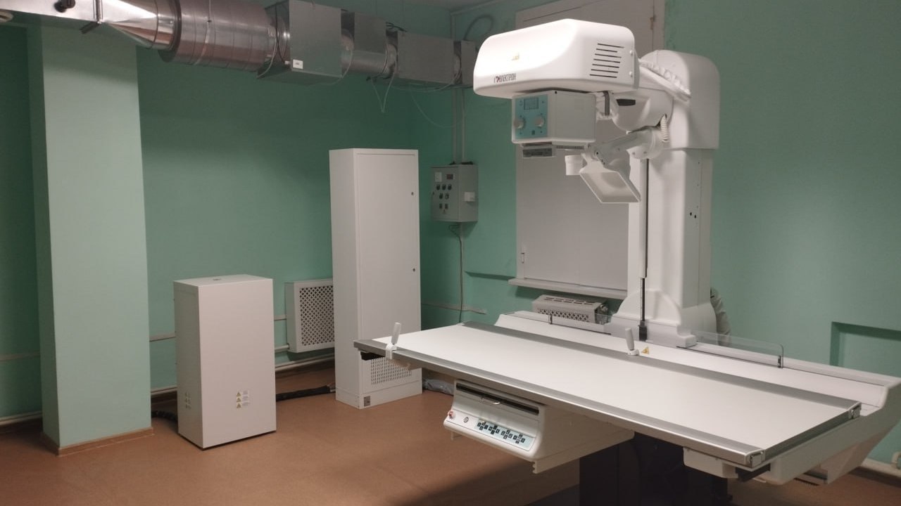 Обновленный рентген-кабинет открылся в поликлинике Южноуральска