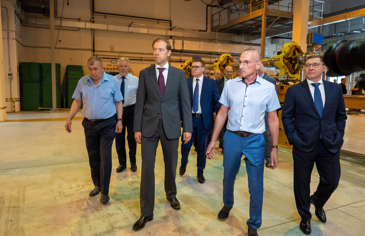Вице-премьер Денис Мантуров посетил Челябинскую область