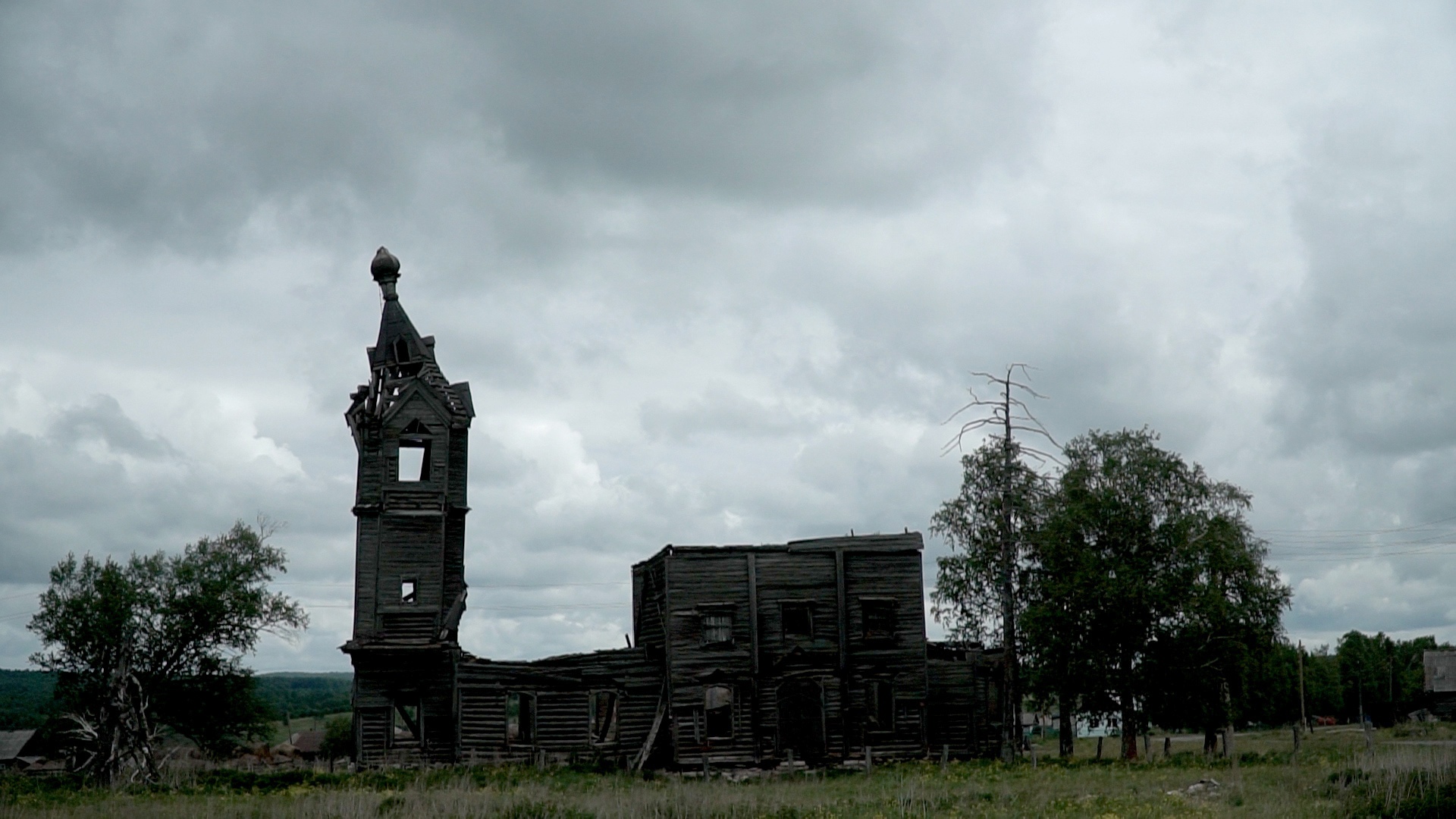 В одном из сел Челябинской области снимают фильм ужасов