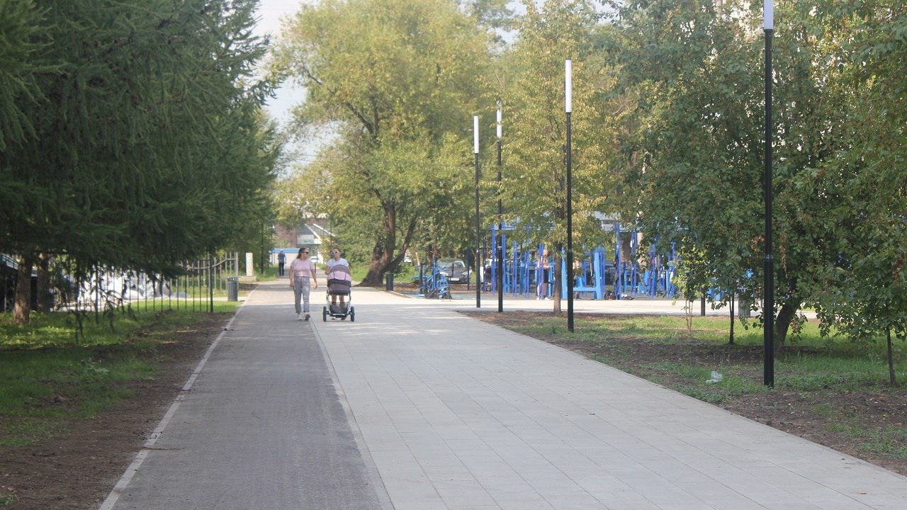 Новые зоны отдыха и велодорожки появились на северо-западе Челябинска