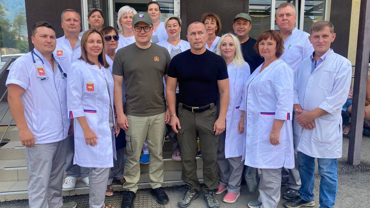 Медики Южного Урала помогают врачам и населению Донбасса