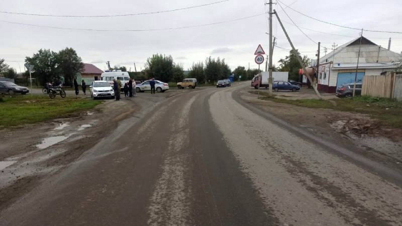 Трое подростков столкнулись на мотоциклах в Челябинской области