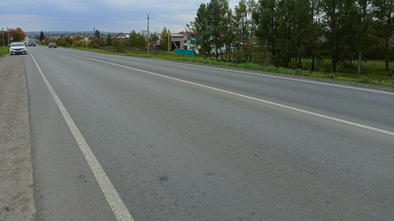В Челябинской области ремонт двух трасс завершили раньше срока