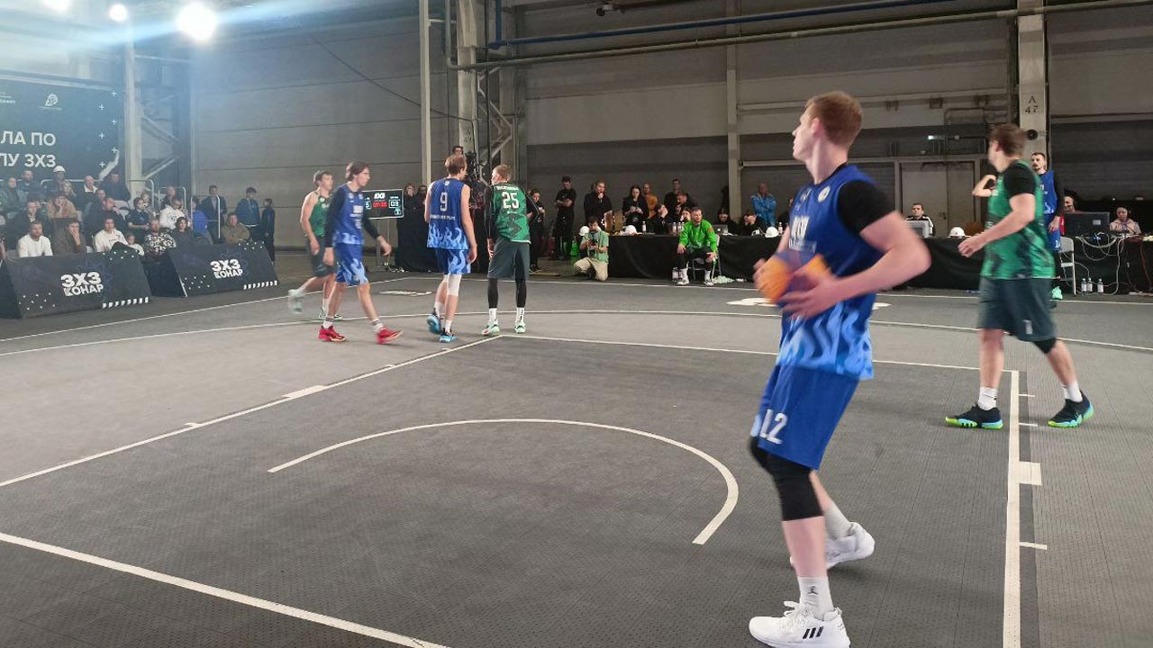 Турнир по баскетболу 3х3 провели на территории завода в Челябинске