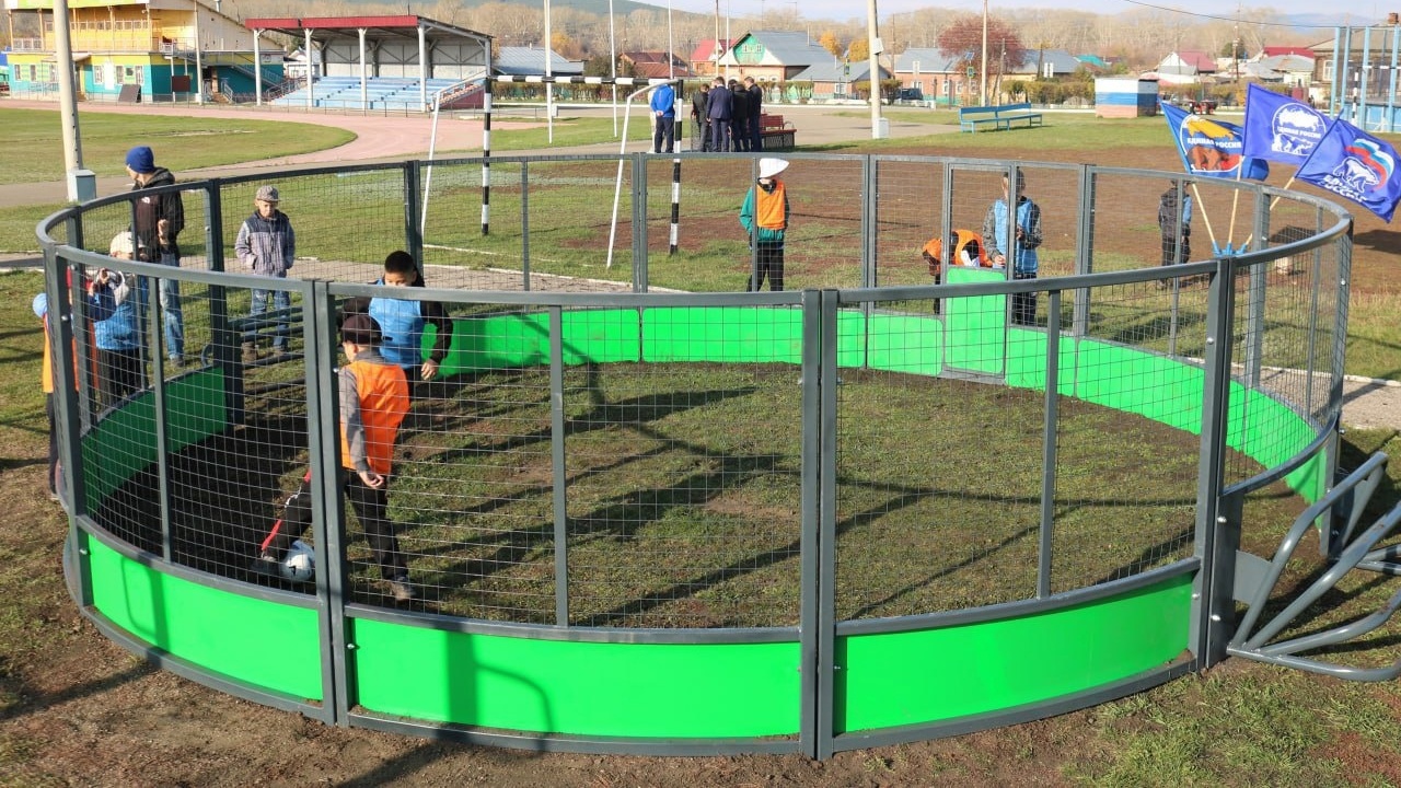 Площадка для игры в панна-футбол появилась в Челябинской области