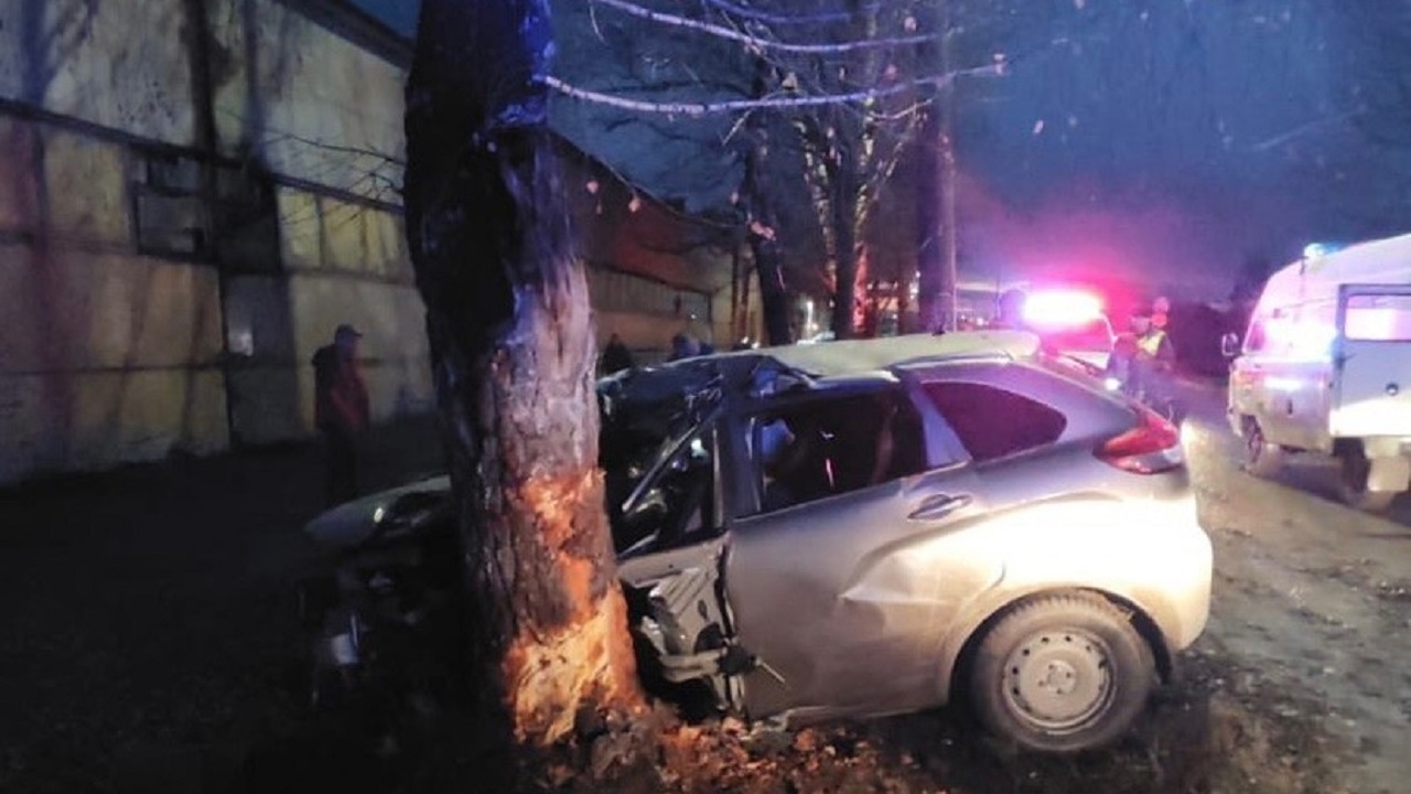Автомобиль врезался в дерево в Челябинской области: погиб водитель
