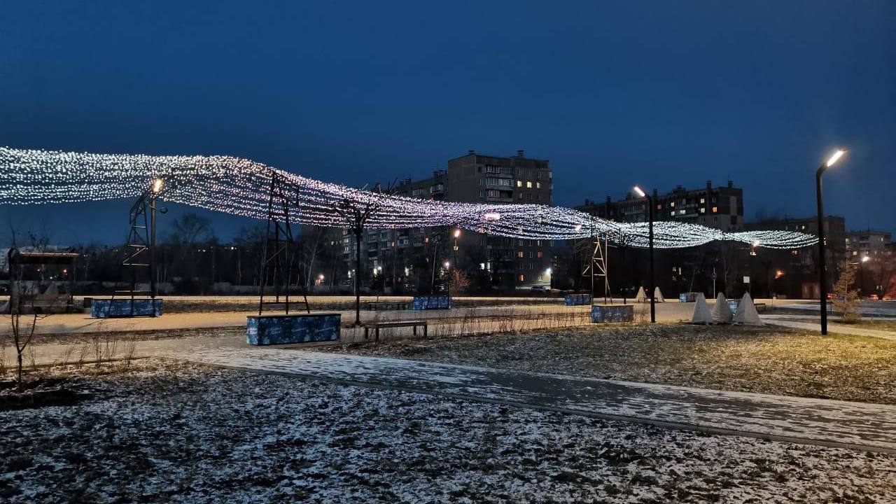 Новый световой тоннель установили в Челябинске