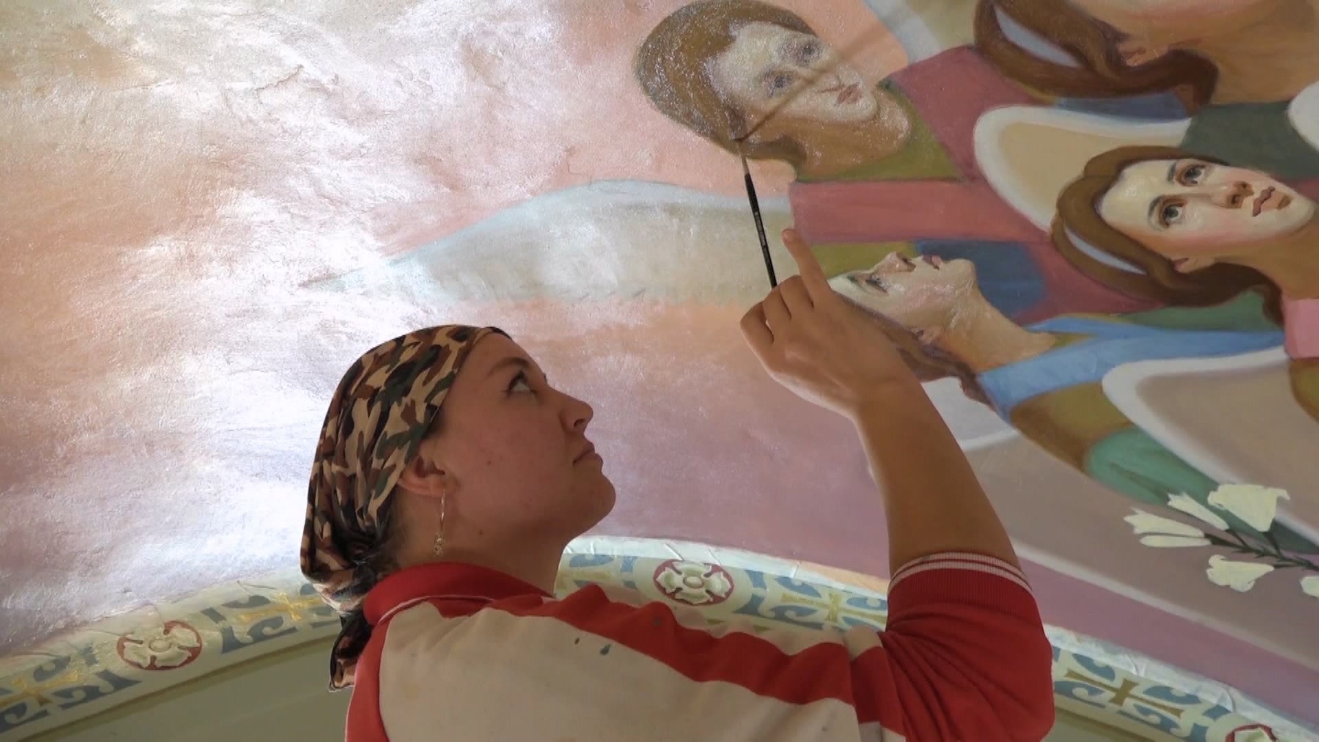 Утраченную 200-летнюю роспись восстанавливают в соборе Челябинской области