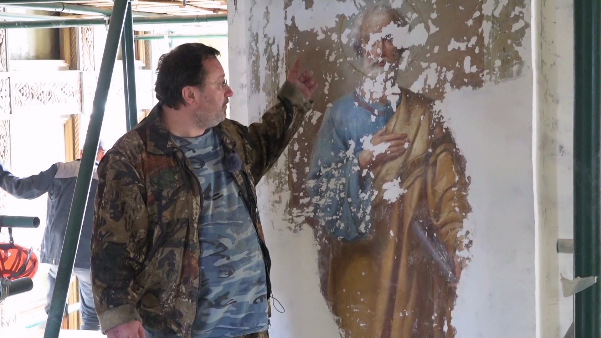 Утраченную 200-летнюю роспись восстанавливают в соборе Челябинской области