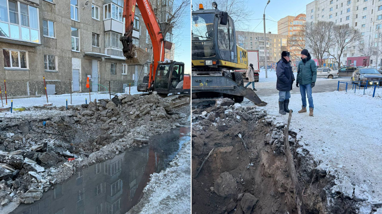 В Челябинске устраняют аварию, из-за которой подвалы домов затопило канализационными стоками
