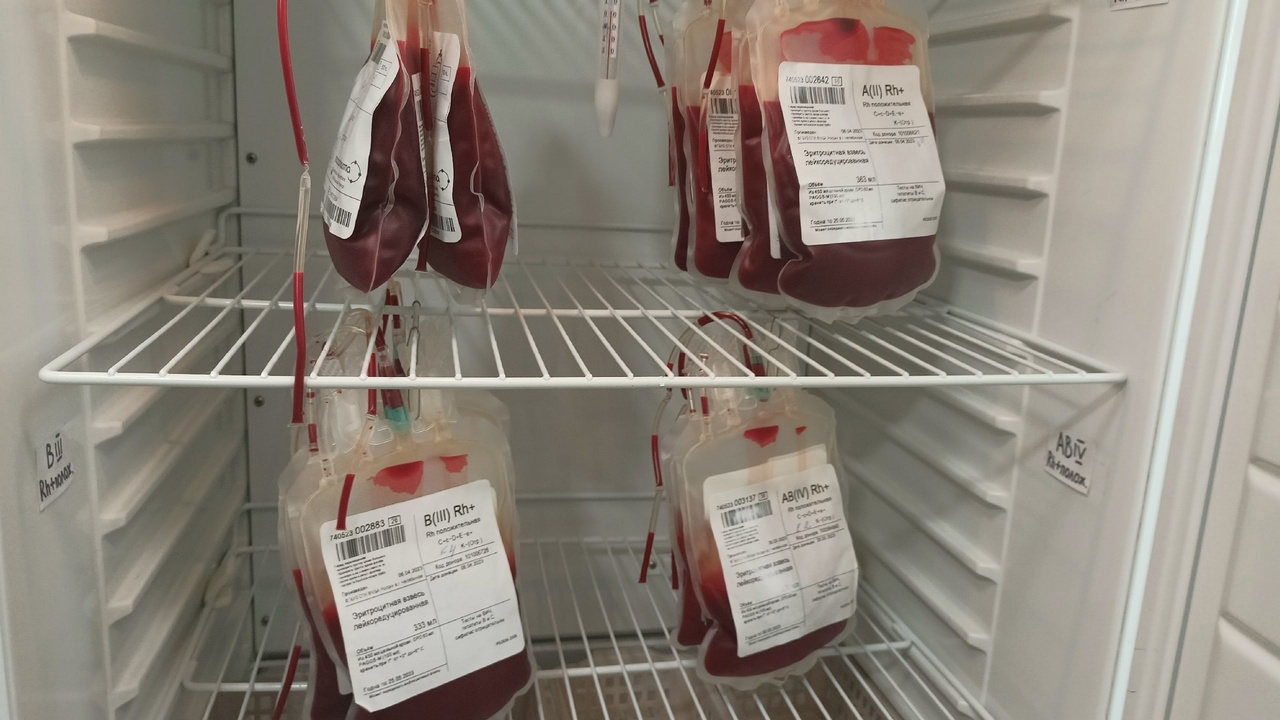 В челябинских больницах формируют запас донорской крови на праздники
