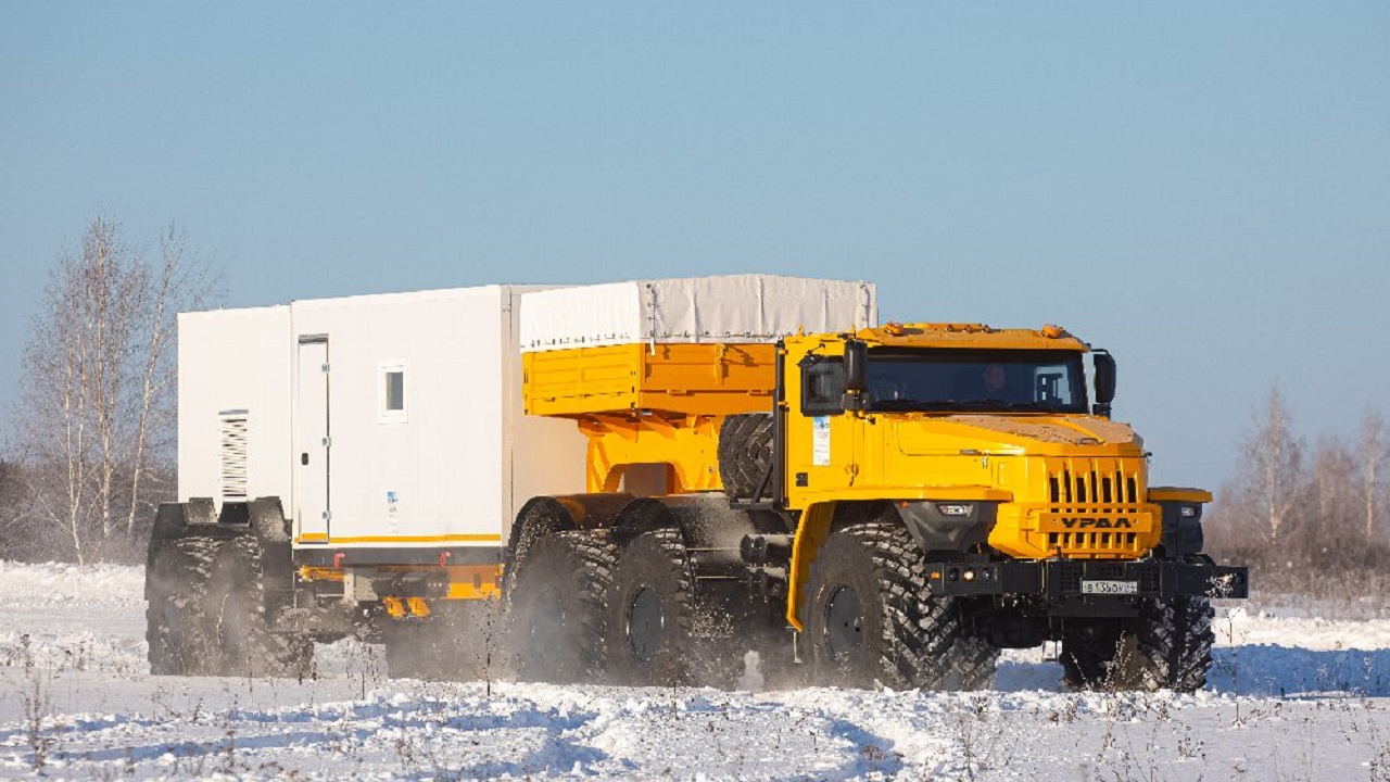 Арктический автопоезд разработали в Челябинской области