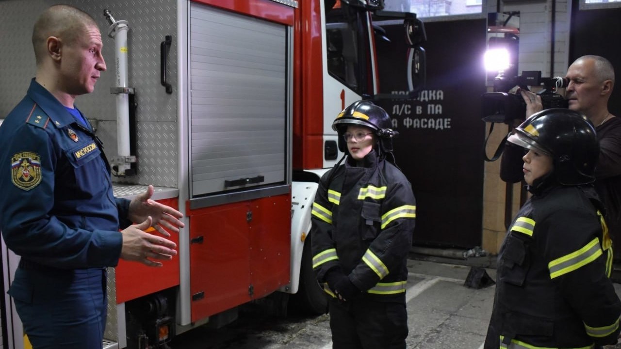 Ребенок в Челябинской области на один день стал пожарным