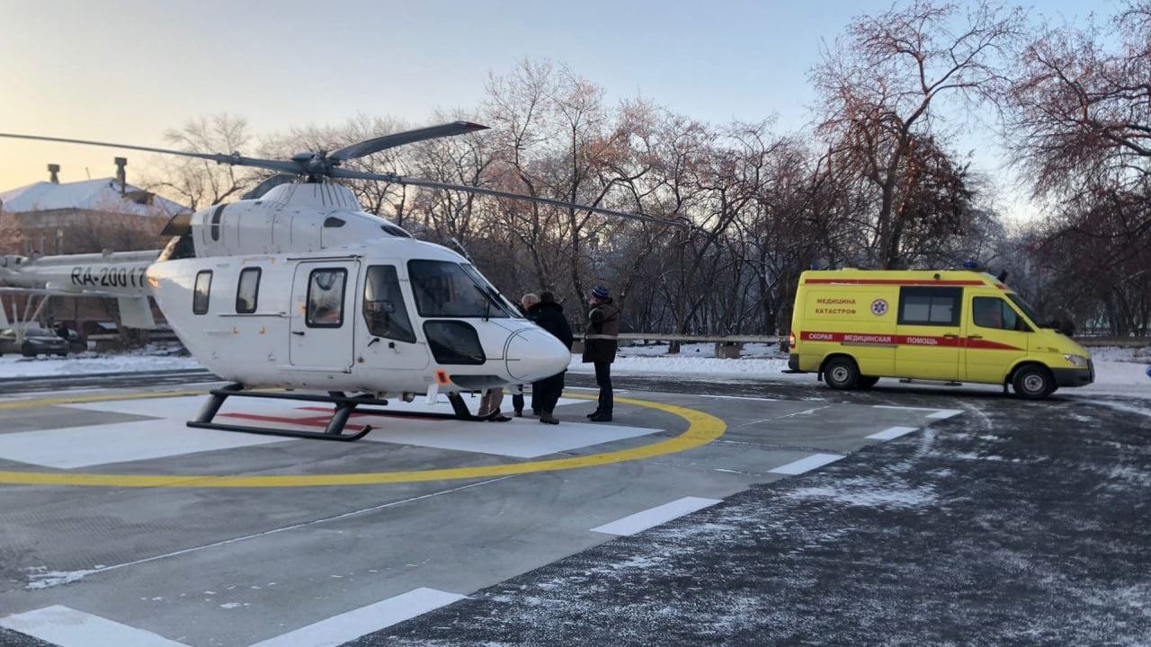 Авиаскорая Челябинской области доставила в больницы 187 тяжелых пациентов 