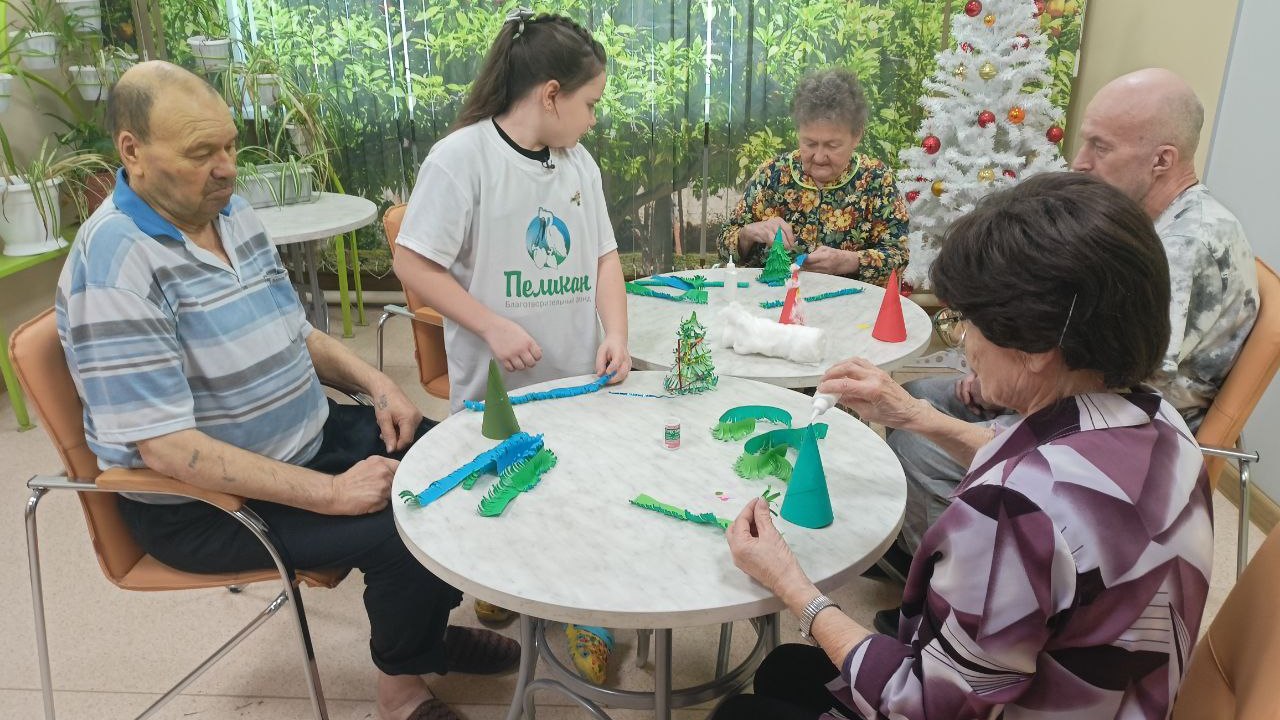 Челябинская школьница помогает пациентам в паллиативном отделении