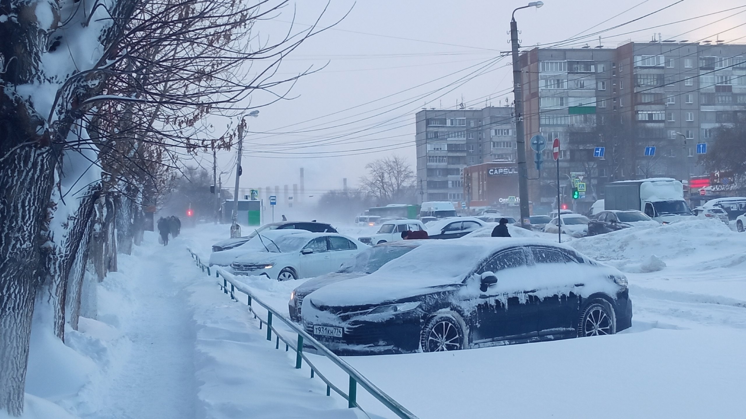 Опять метель: в Челябинской области продолжает господствовать циклон 