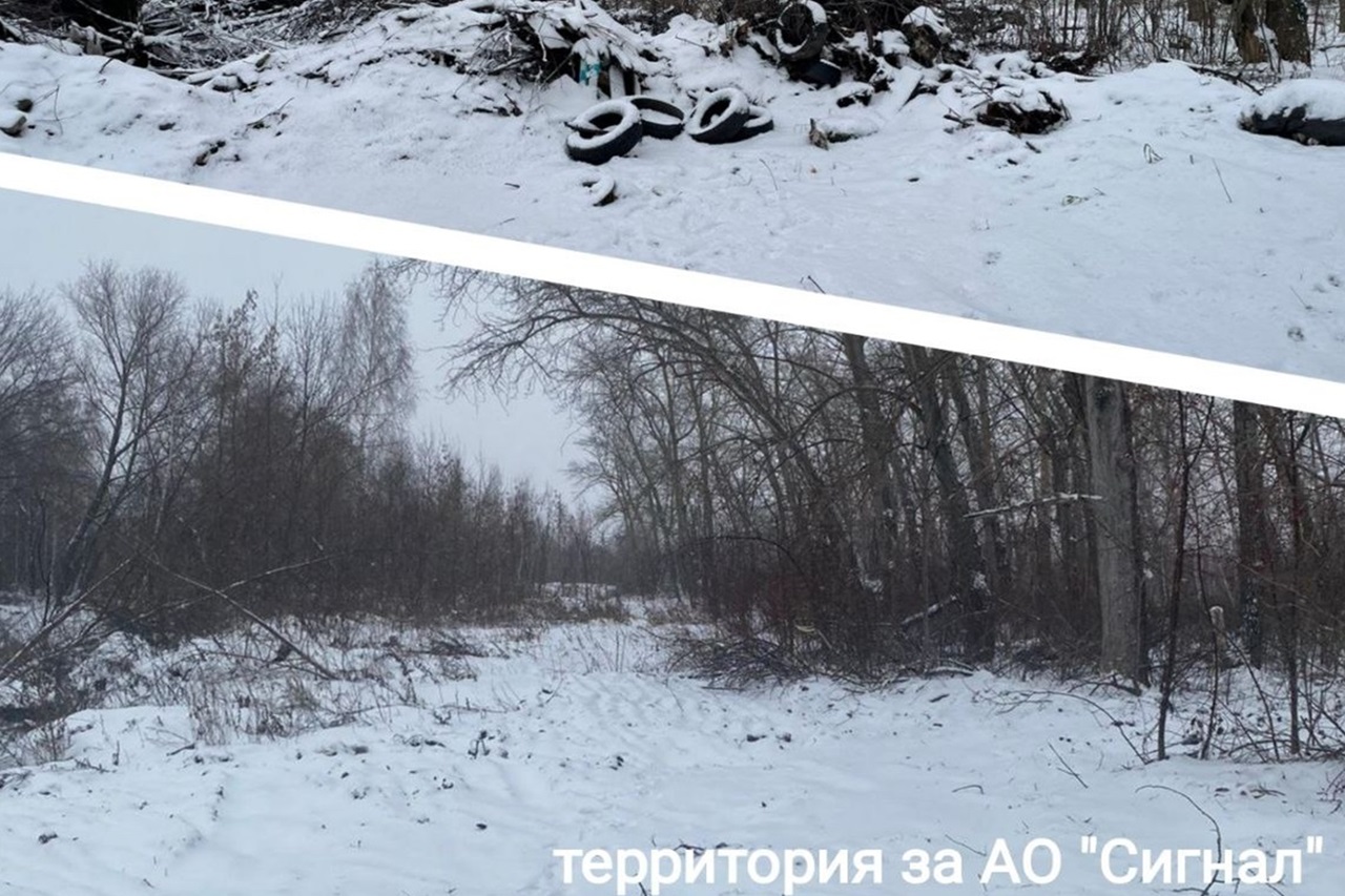 Две незаконные свалки ликвидировали в Челябинске Две незаконные свалки ликвидировали в Челябинске