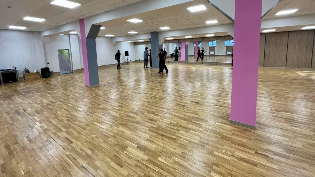 Во дворце спорта "Юность" в Челябинске открыли новый зал для танцев