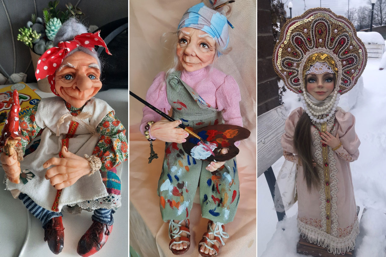 "Они как живые": удивительных кукол создает мастерица из Челябинской области