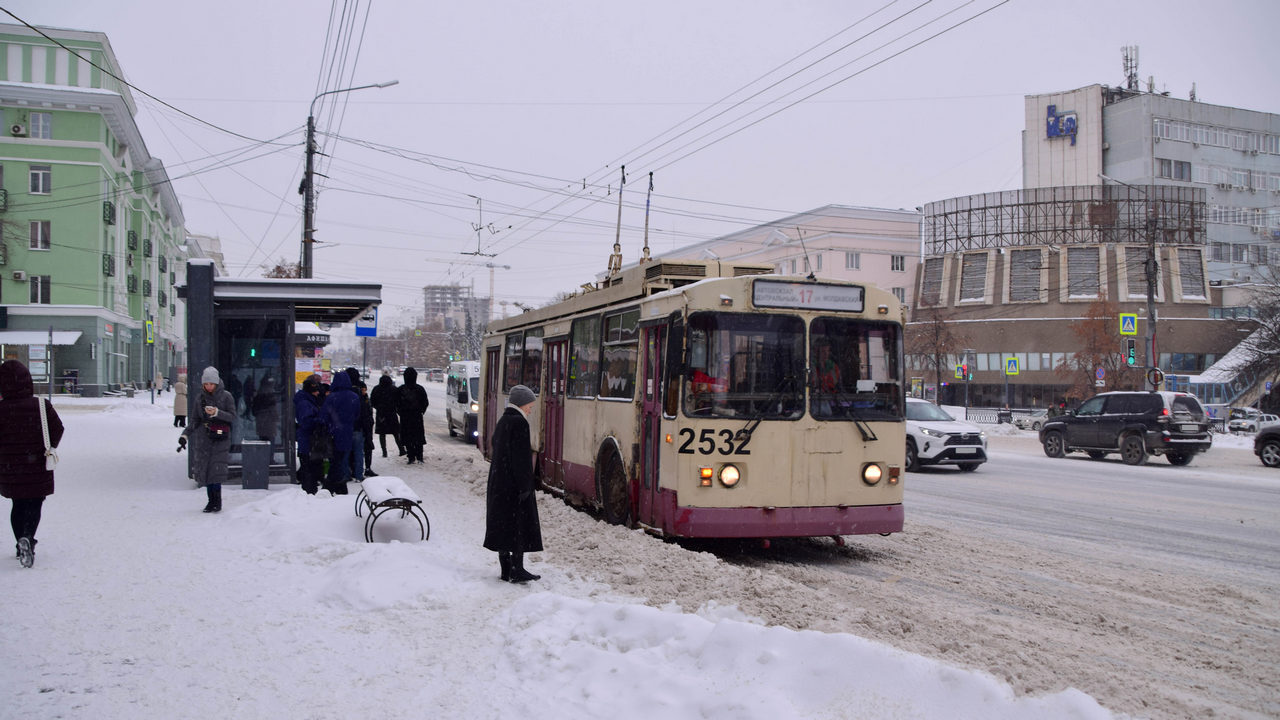 В Челябинске на время реконструкции сети отменят троллейбус №16