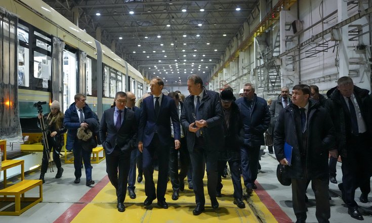 Министр промышленности и торговли посетил с рабочим визитом Екатеринбург 