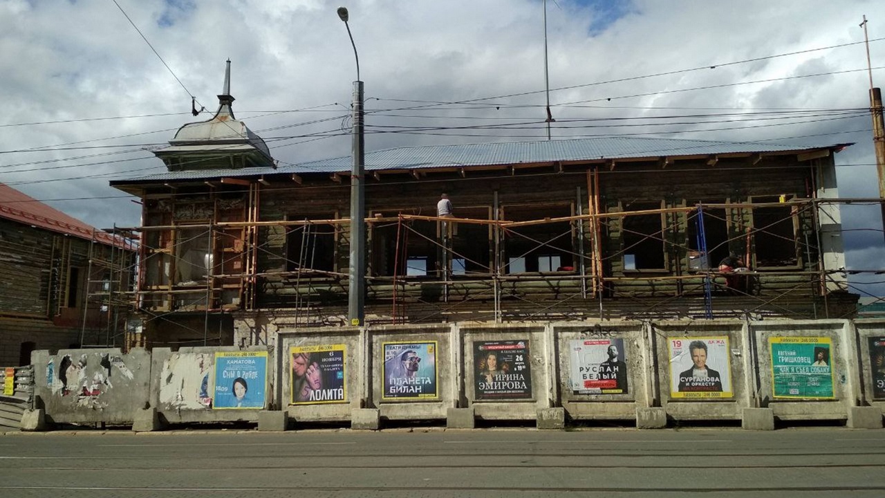 В Челябинске восстановят дом XIX века, который чуть не сожгли бомжи