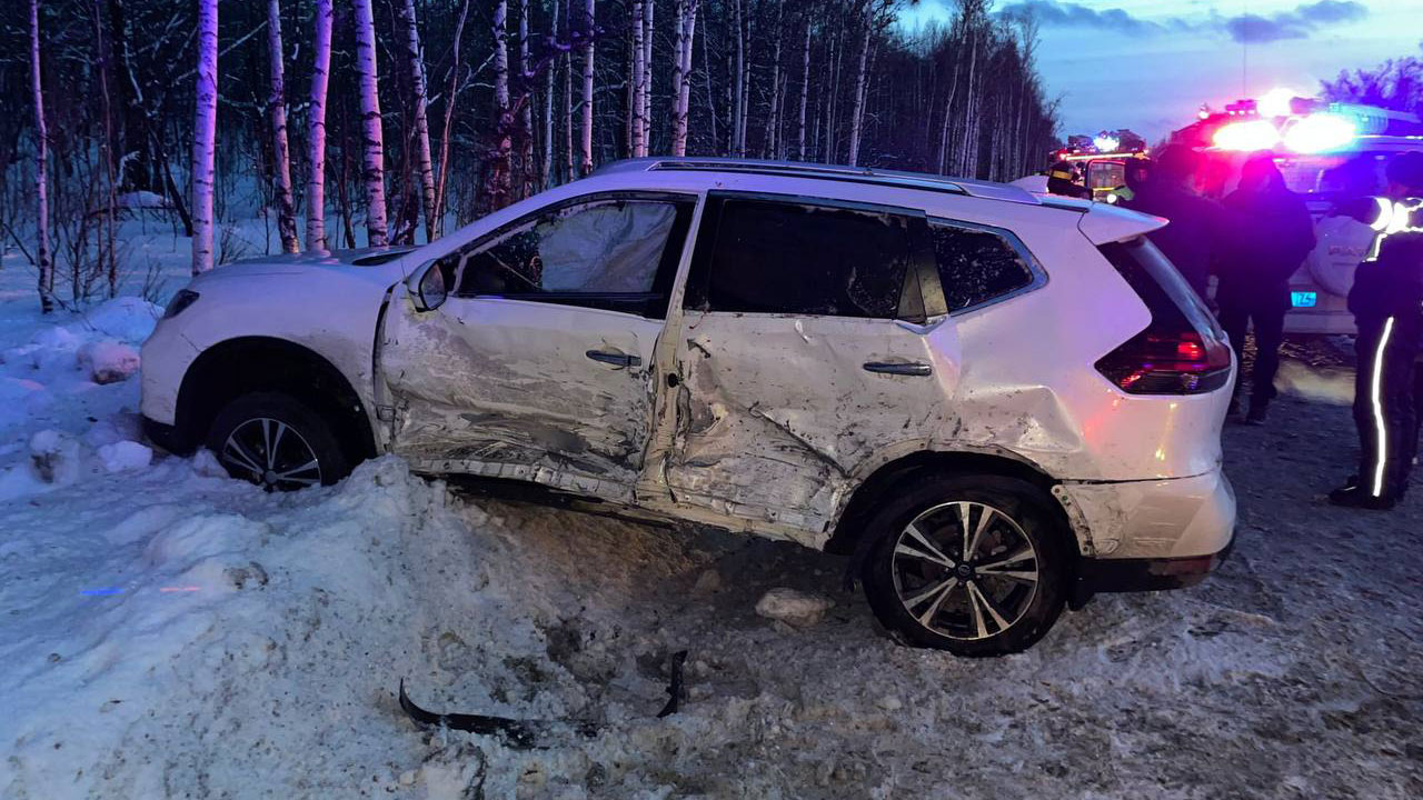 Женщина и подросток пострадали в ДТП на трассе М5 в Челябинской области