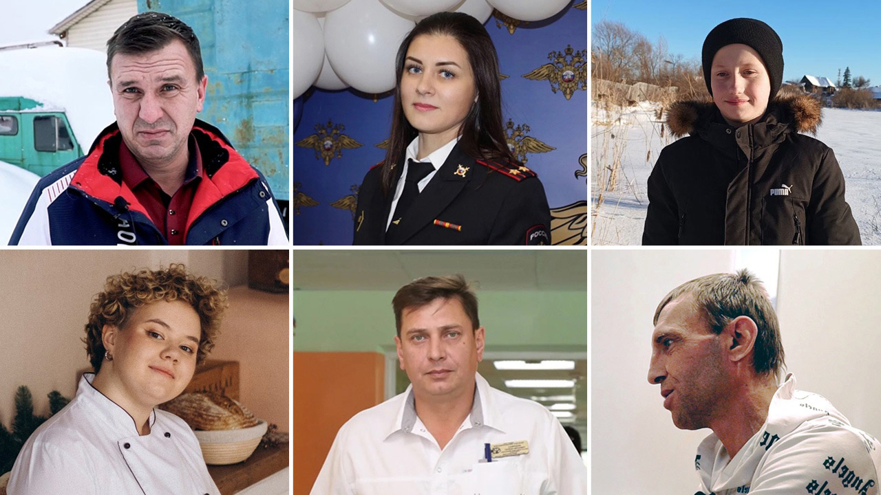 Жители Челябинской области выбирают героя января в проекте "Необычные люди"