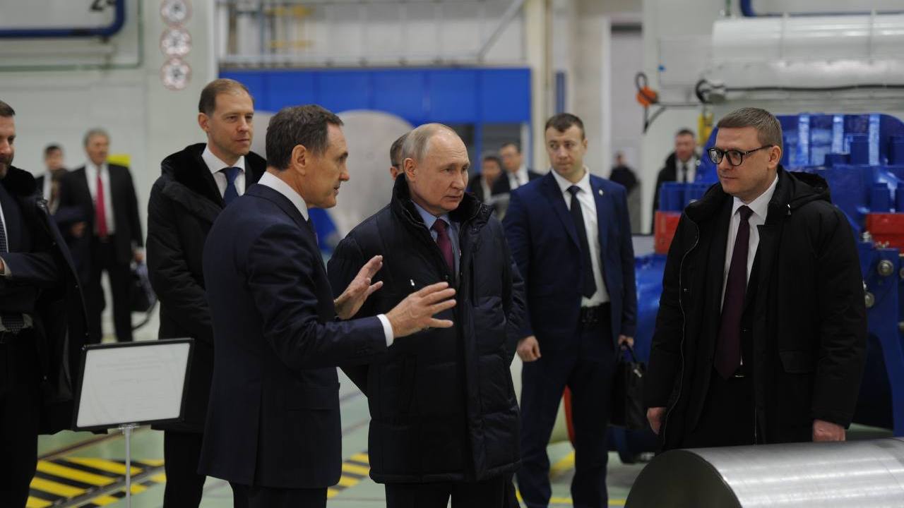 Что показали Владимиру Путину в челябинском индустриальном парке "Станкомаш"