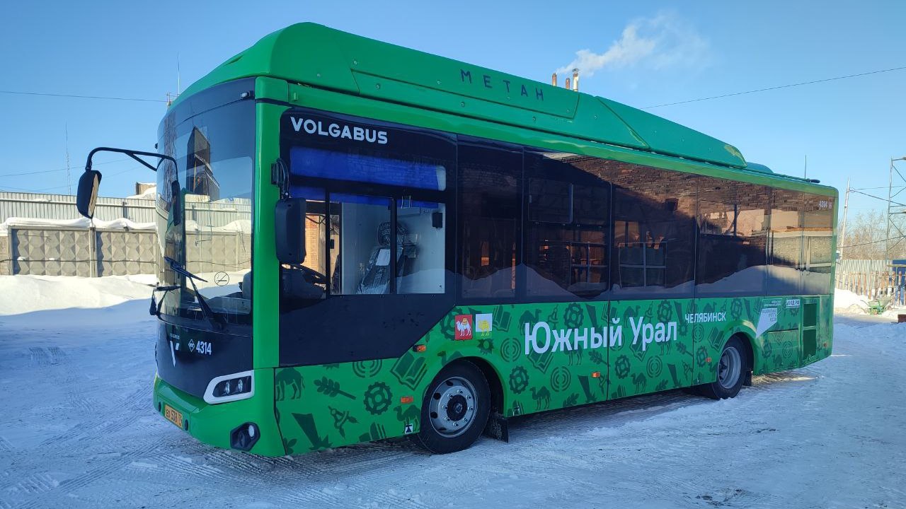 Новые автобусы начнут курсировать по Челябинску в апреле