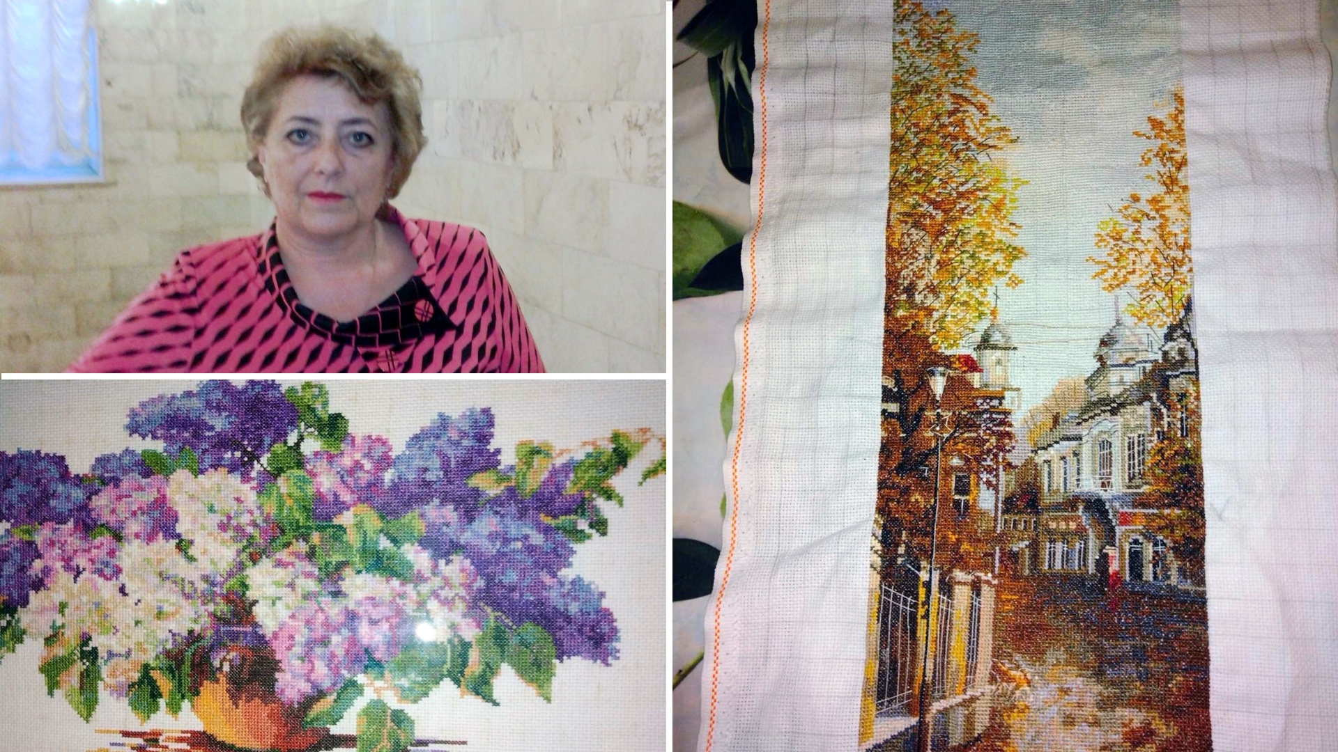 Рисует нитками и иголкой: как пенсионерка из Челябинской области вышивает природу
