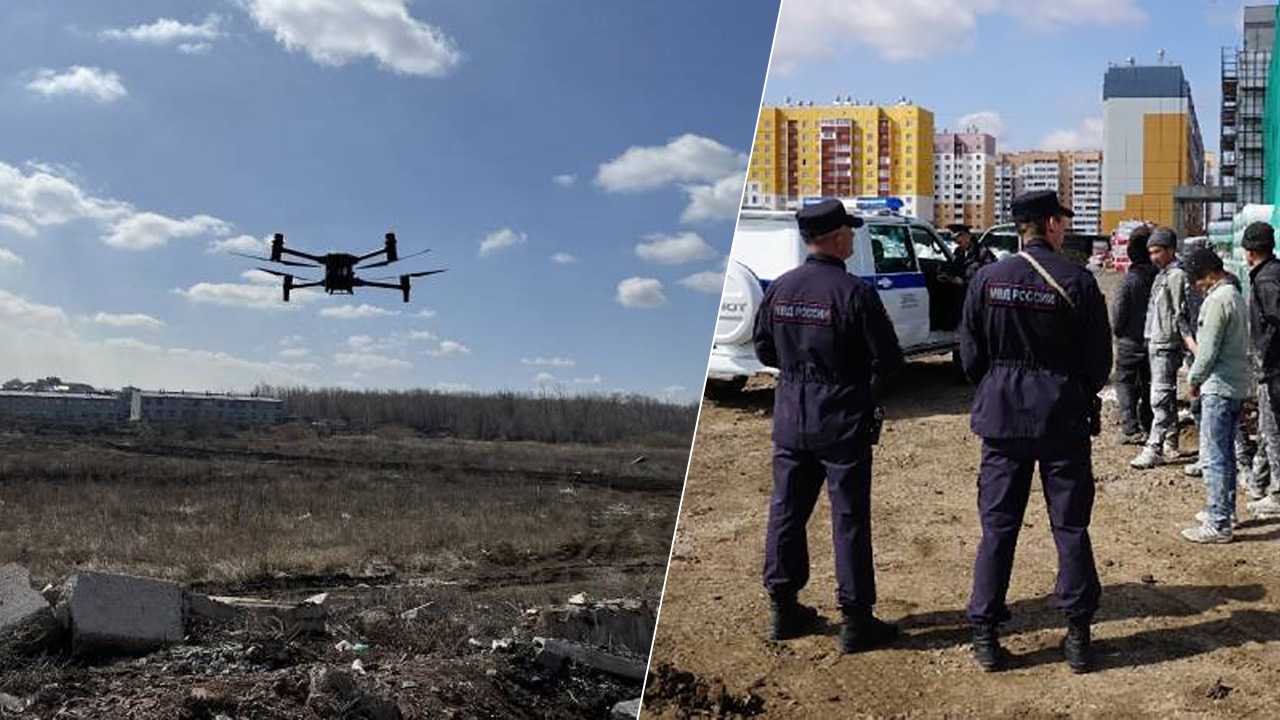 Проверки мигрантов с помощью беспилотников проходят в Челябинской области