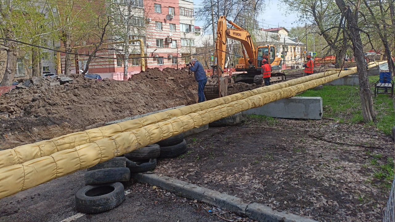 В Челябинске начали обновлять коммунальные сети