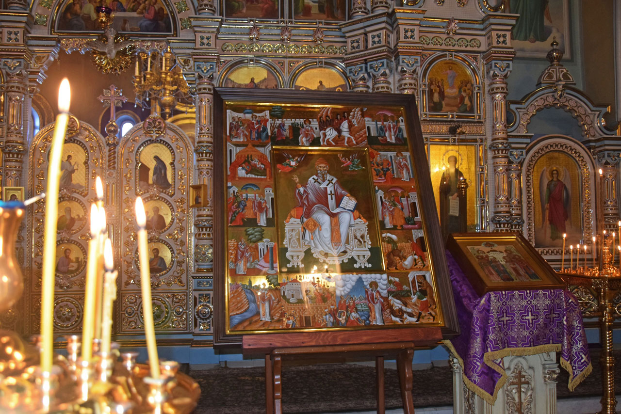 В Свято-Симеоновском соборе Челябинска разместили освященную в Греции икону