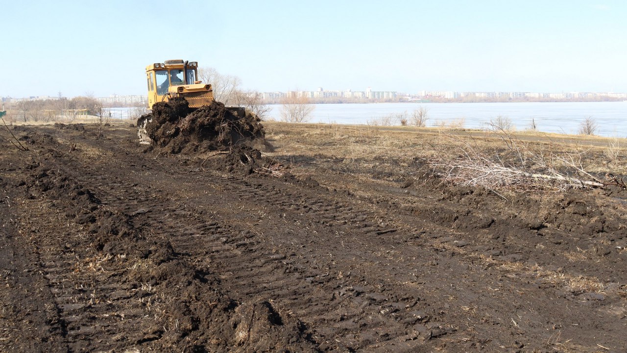 Благоустройство набережной у Первого озера начали в Челябинске