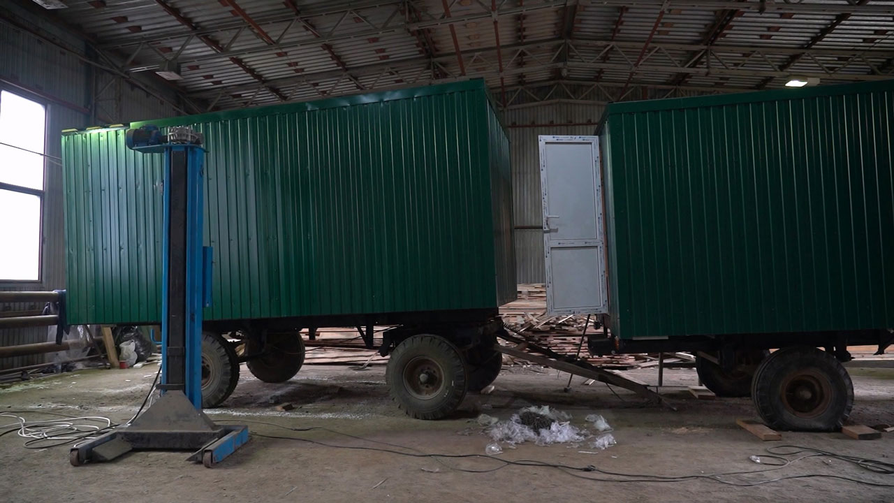 Мобильные бани для бойцов в зоне СВО собирают в Челябинской области